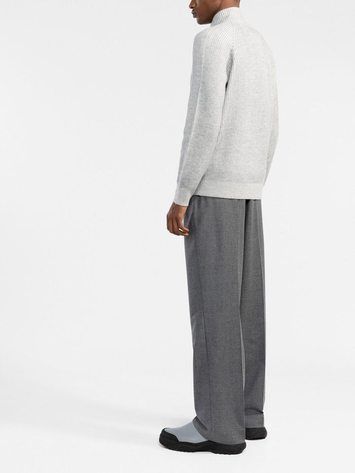 Brunello Cucinelli half zip turtleneck