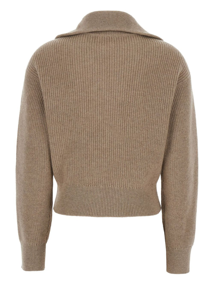Brunello Cucinelli cashmere zipped cardigan
