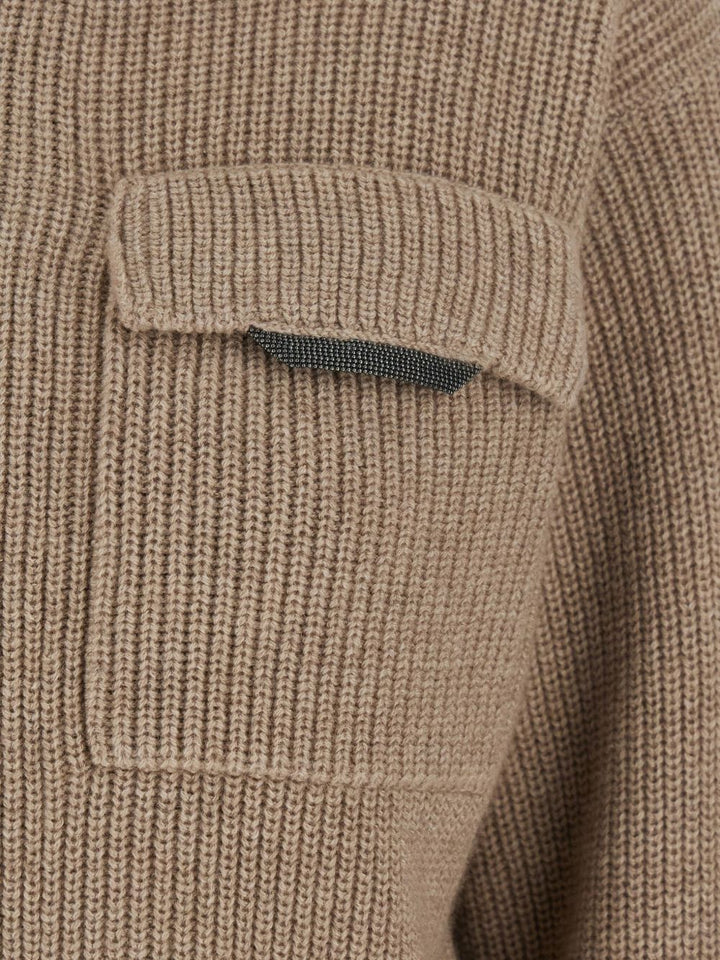 Brunello Cucinelli cashmere zipped cardigan