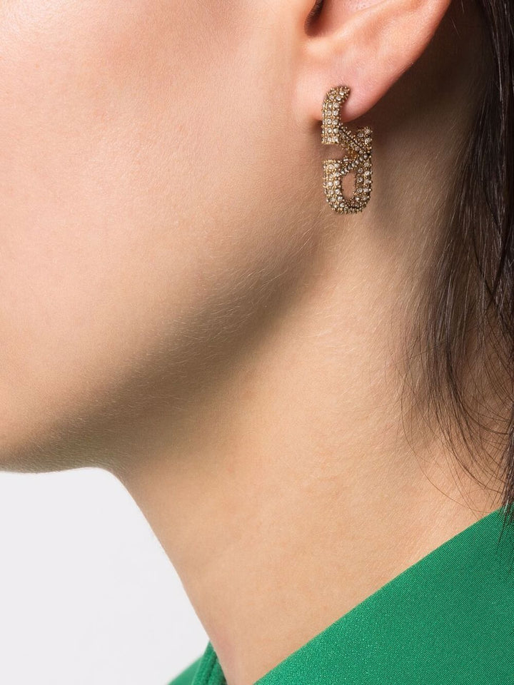 Valentino Garavani VLogo Signature strass earrings