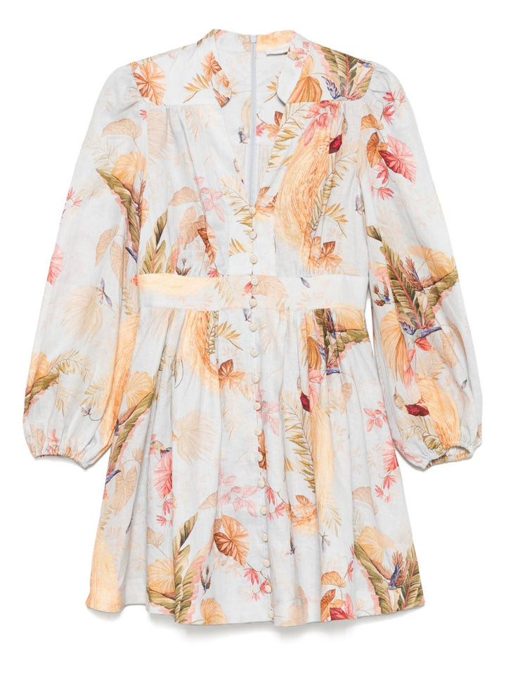 Zimmermann linen mini dress