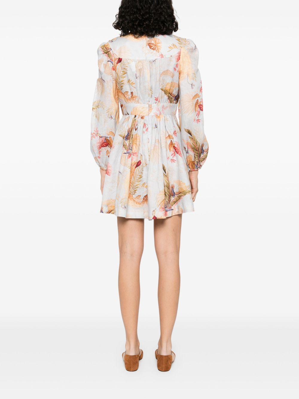 Zimmermann linen mini dress