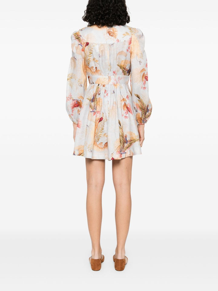 Zimmermann linen mini dress