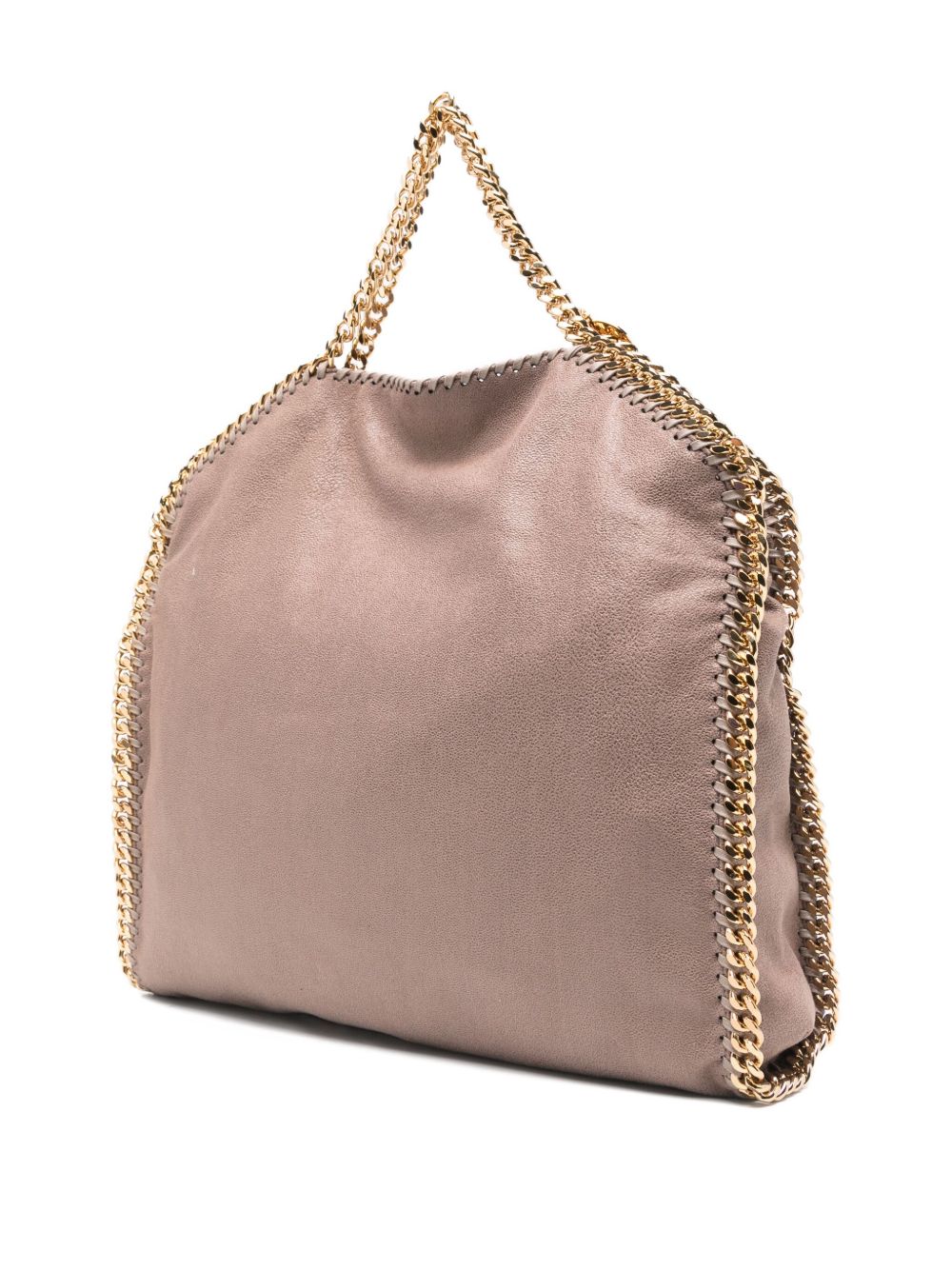【送料&関税込】Stella McCartney falabella Brown Handbag Wit stella mccartney LARGE falabella bag brown tan BOUCLE