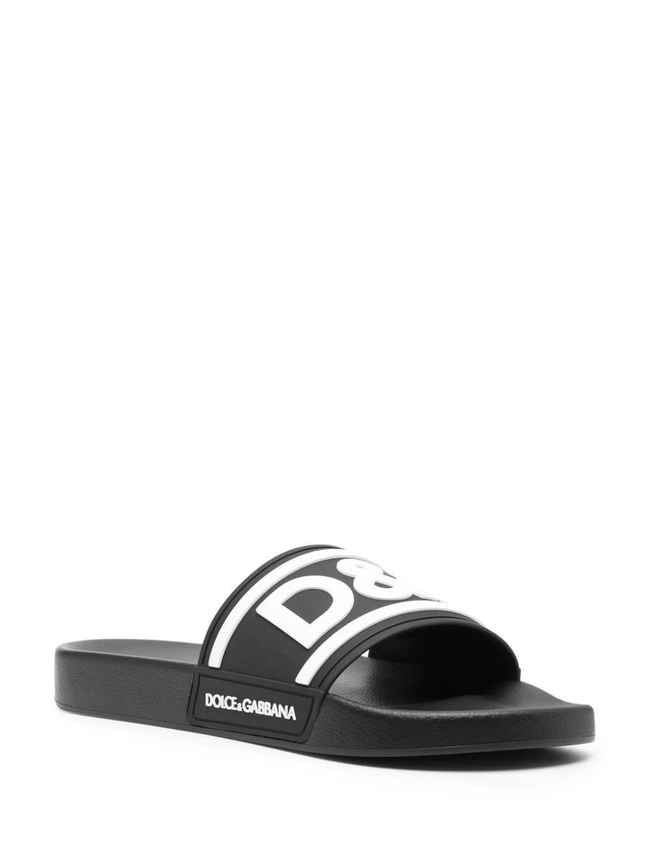 Dolce & Gabbana DG Logo pool slides