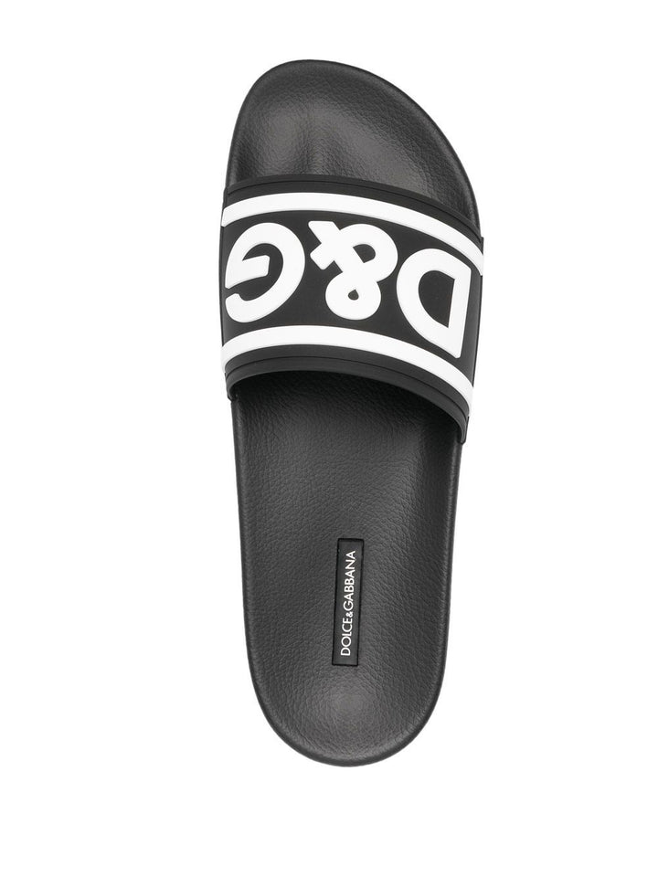 Dolce & Gabbana DG Logo pool slides
