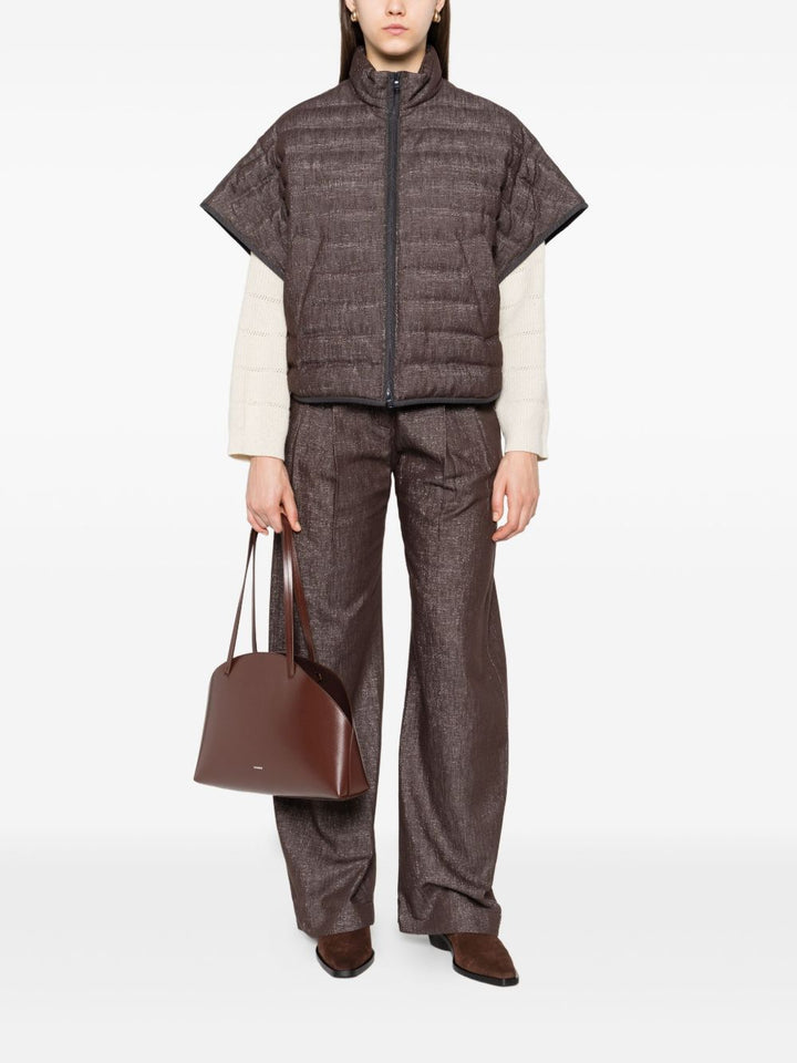Brunello Cucinelli Short Sleeve Down jacket