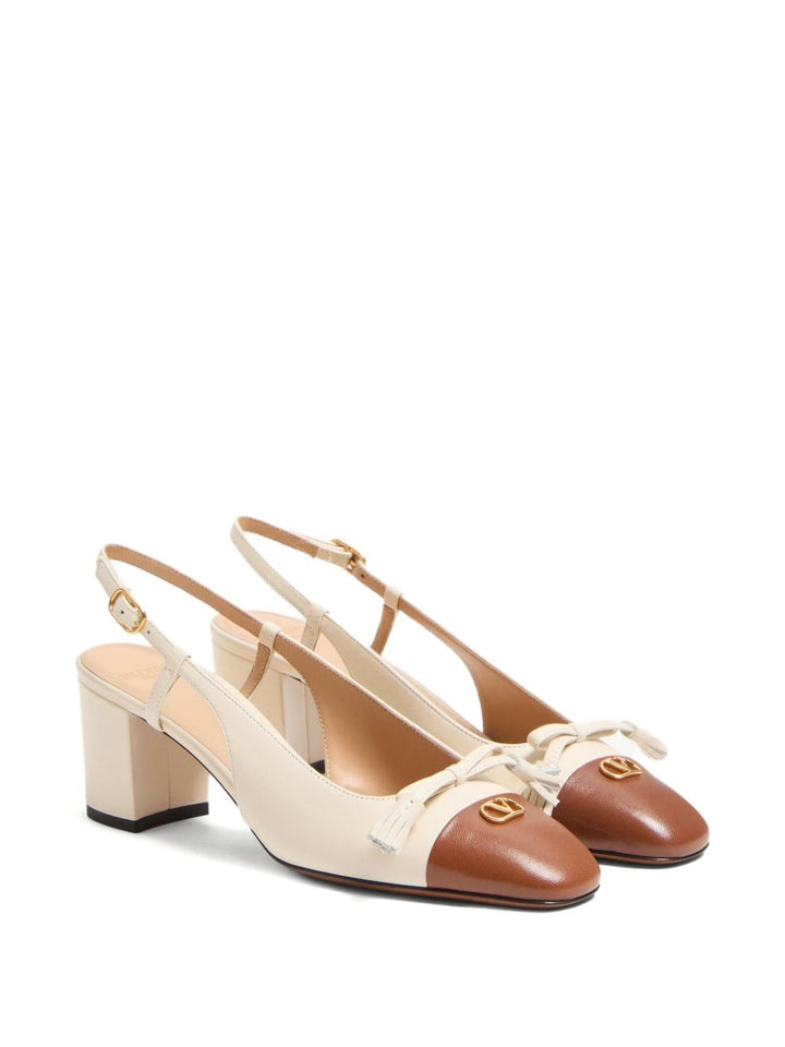 Valentino Garavani Valet Du Roi leather pumps