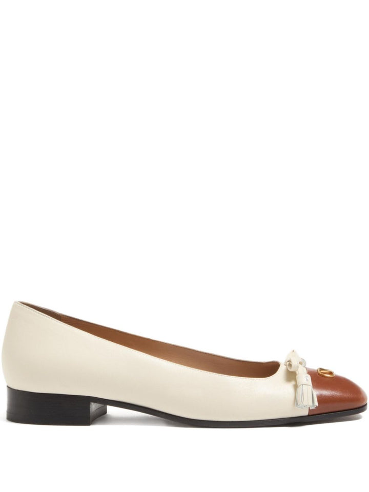Valentino Garavani Valet Du Roi leather ballets