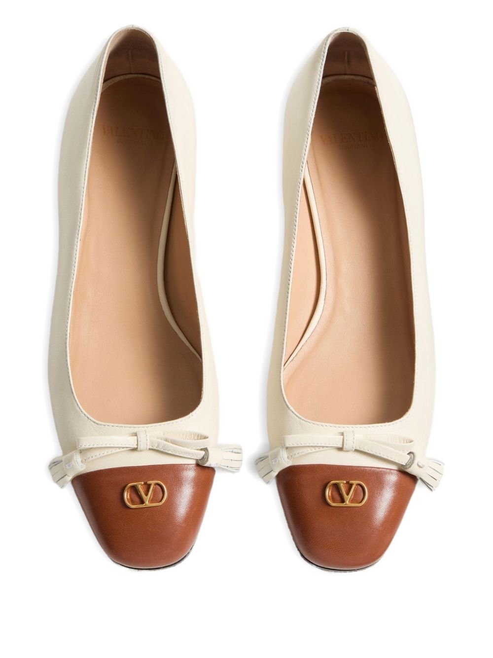Valentino Garavani Valet Du Roi leather ballets