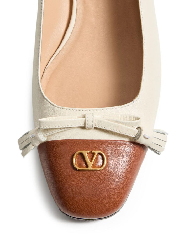 Valentino Garavani Valet Du Roi leather ballets