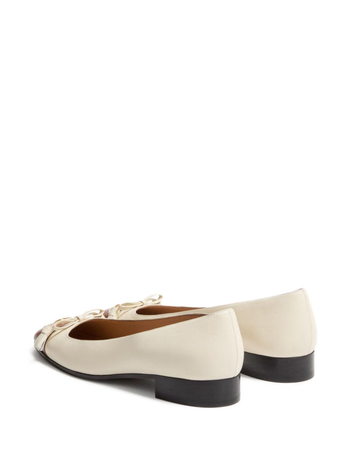 Valentino Garavani Valet Du Roi leather ballets