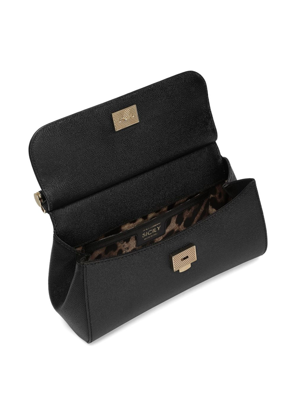 Dolce & Gabbana Sicily leather handbag