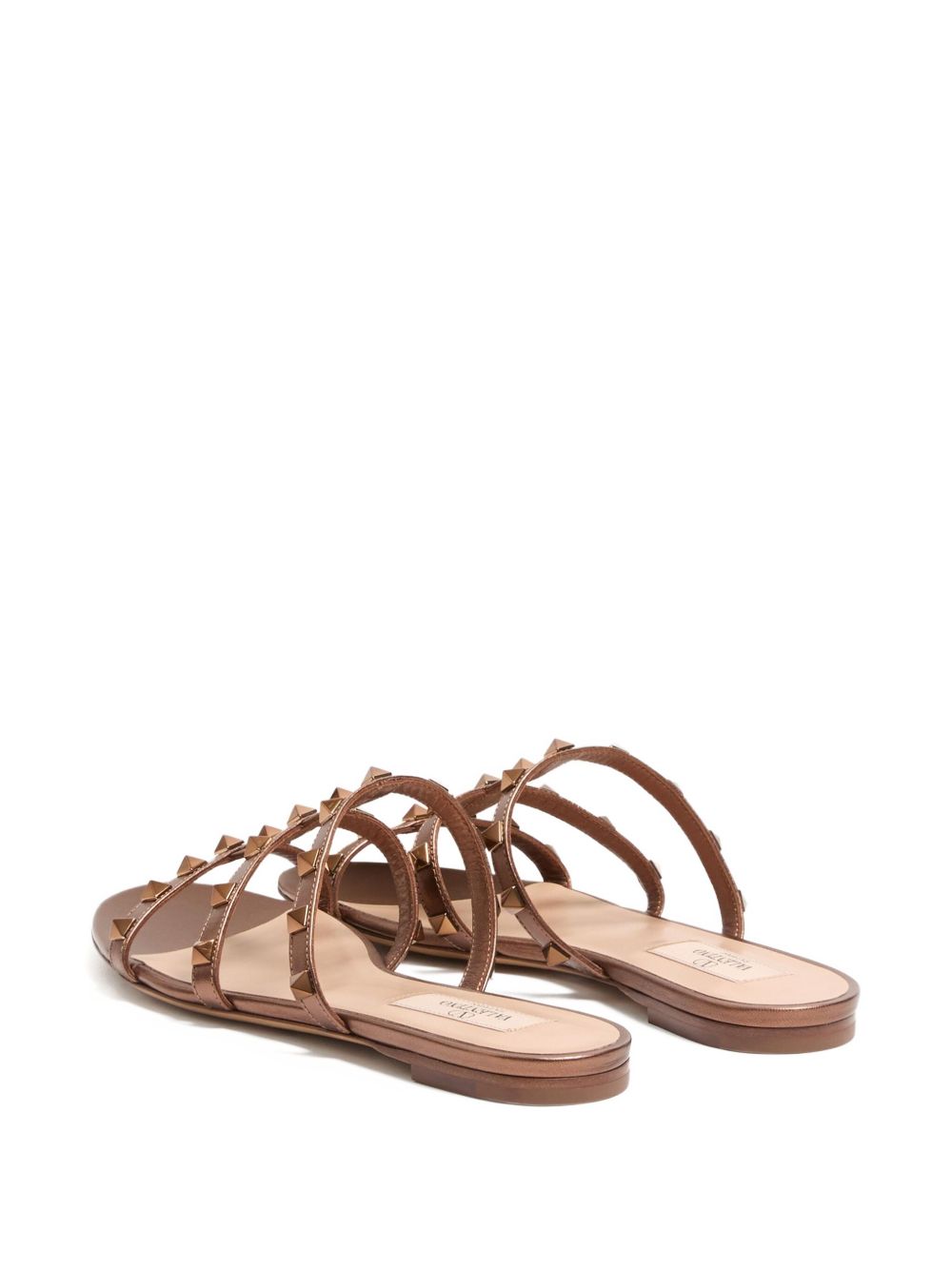 Valentino Garavani Rockstud leather flat sandals