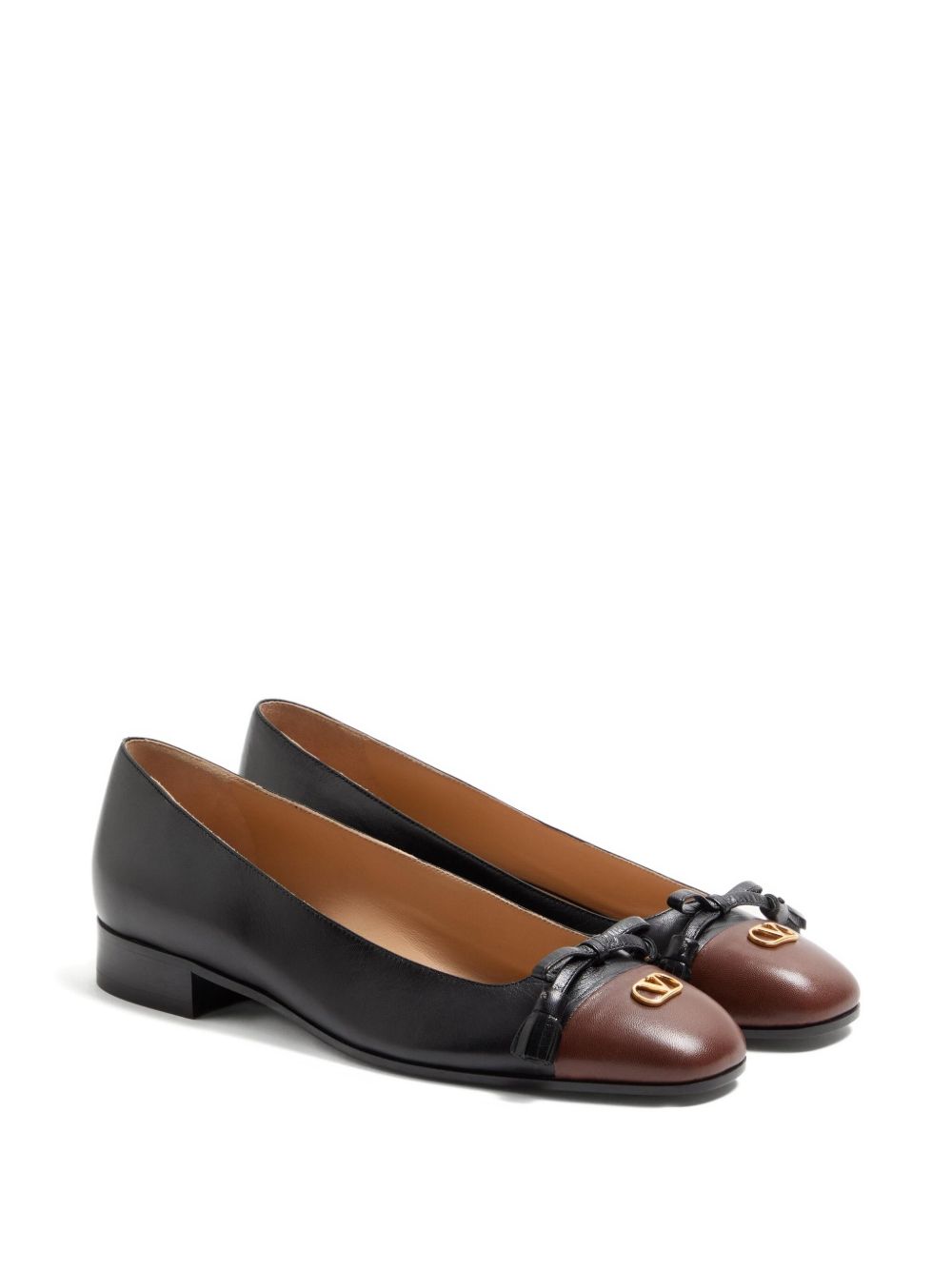 Valentino Garavani Valet Du Roi leather ballets