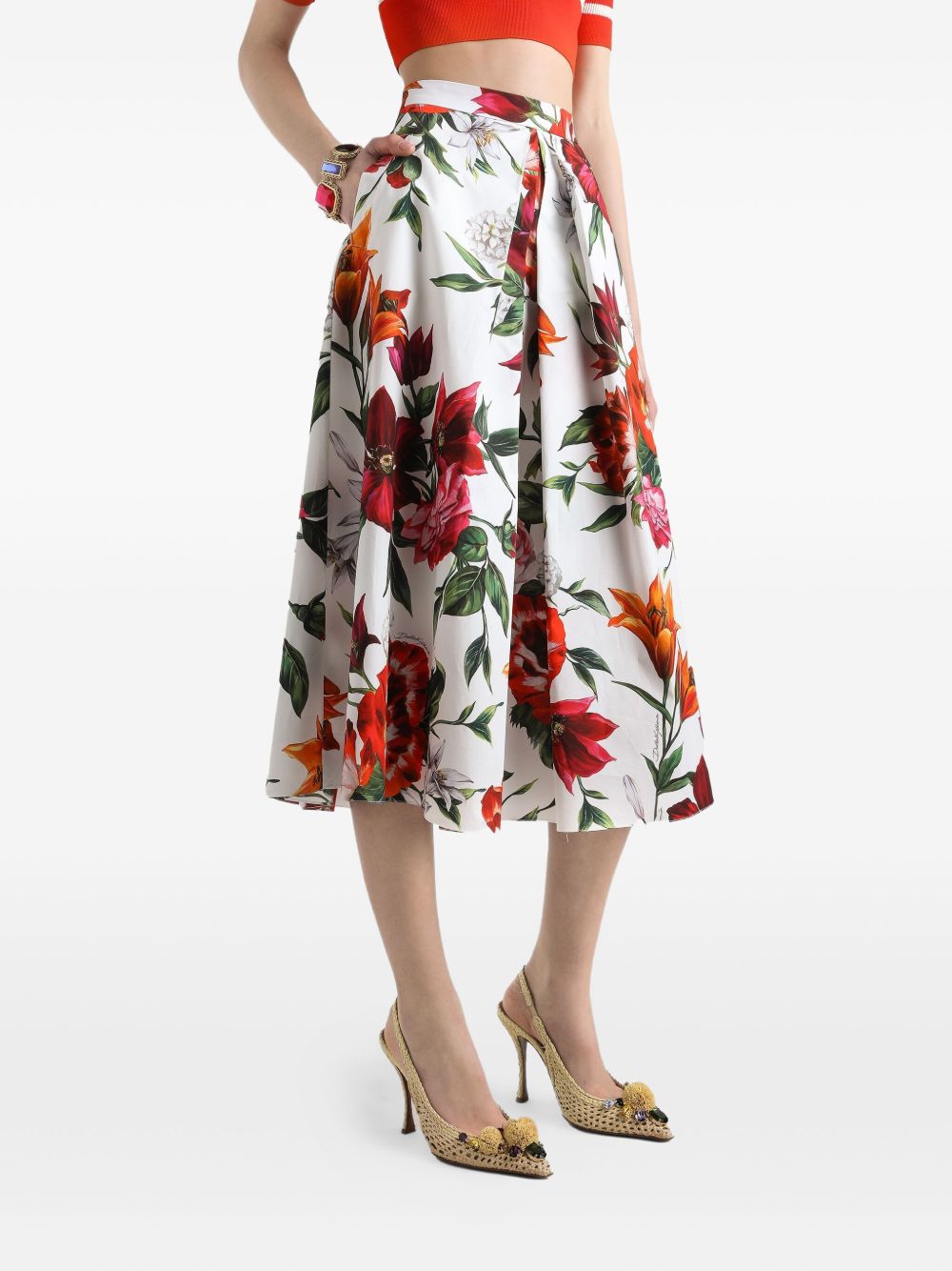 Dolce & Gabbana floral Skirt