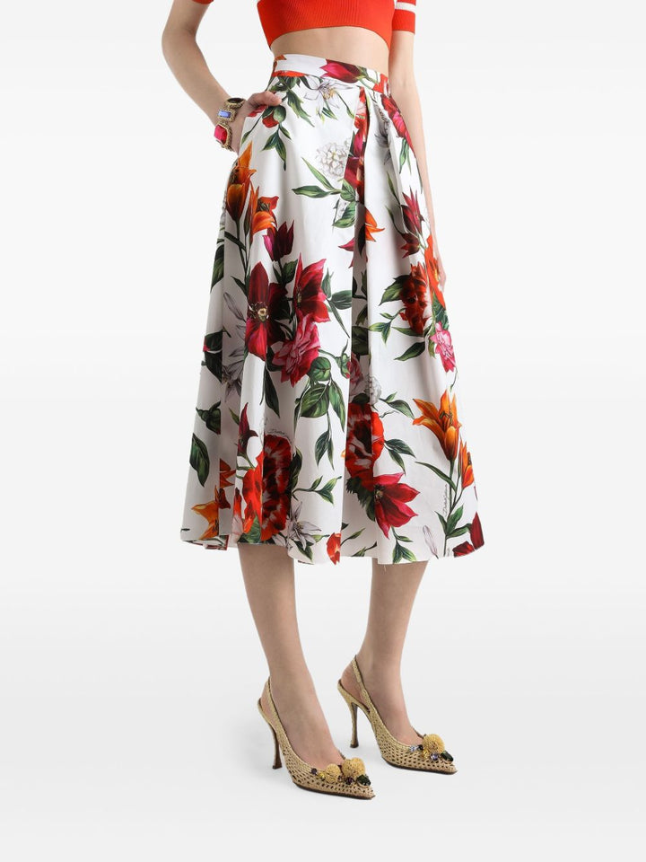 Dolce & Gabbana floral Skirt