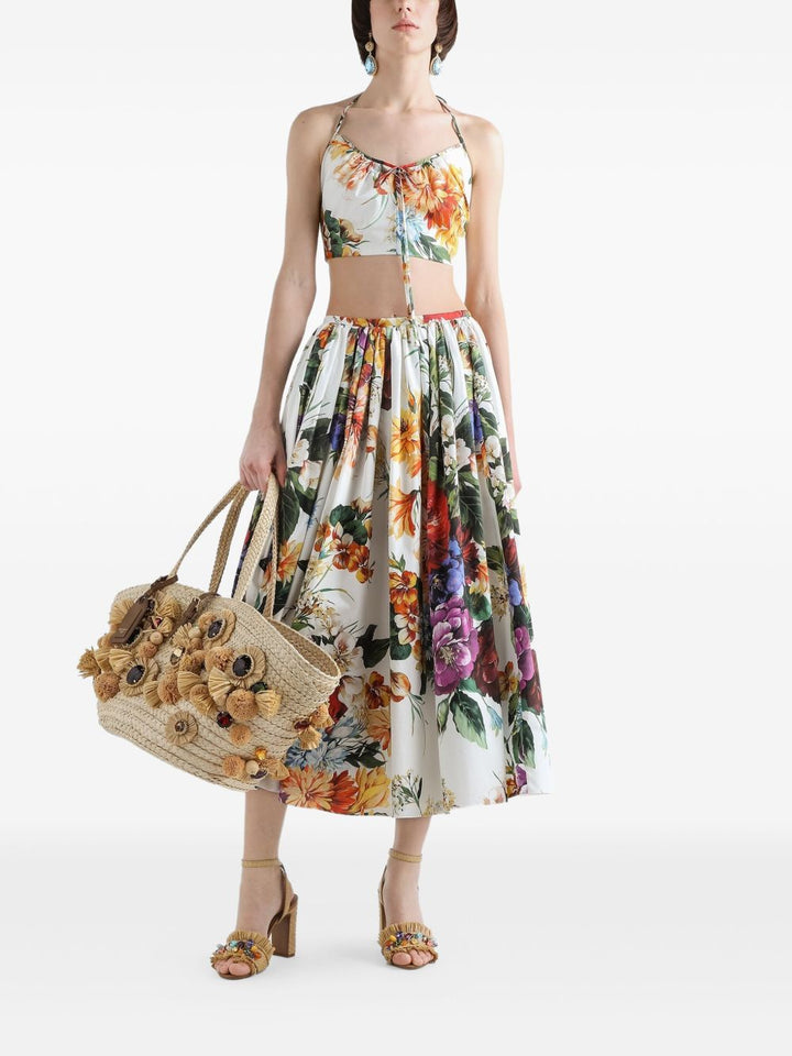 Dolce & Gabbana floral Skirt