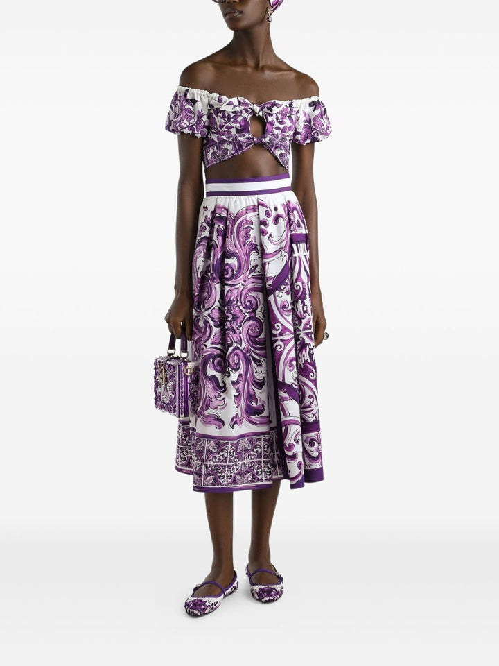 Dolce & Gabbana Majolica Skirt