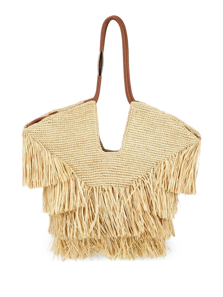 Zimmermann Goldentime medium rafia tote