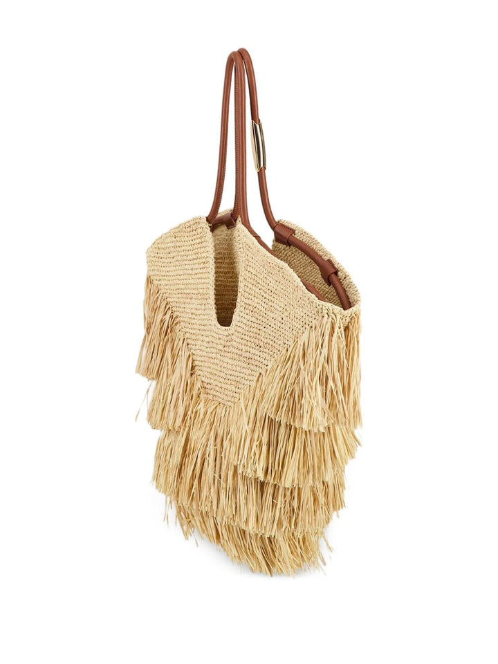 Zimmermann Goldentime medium rafia tote