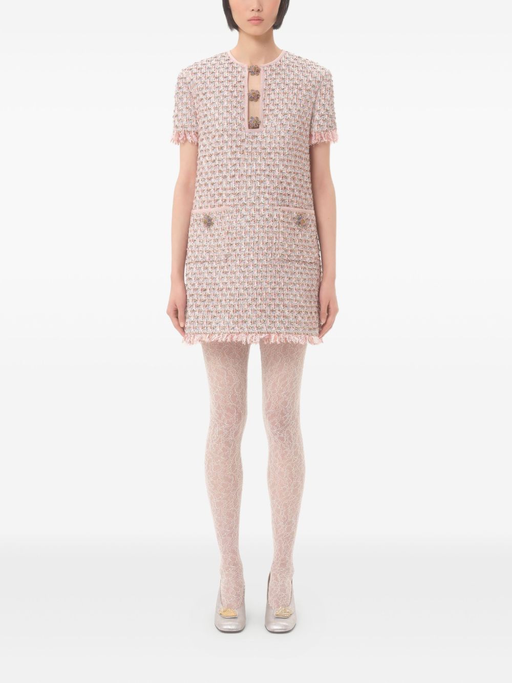 Valentino Mini Tweed Dress