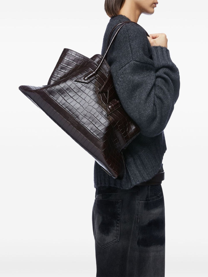 The Attico La Passeggiata medium leather bag