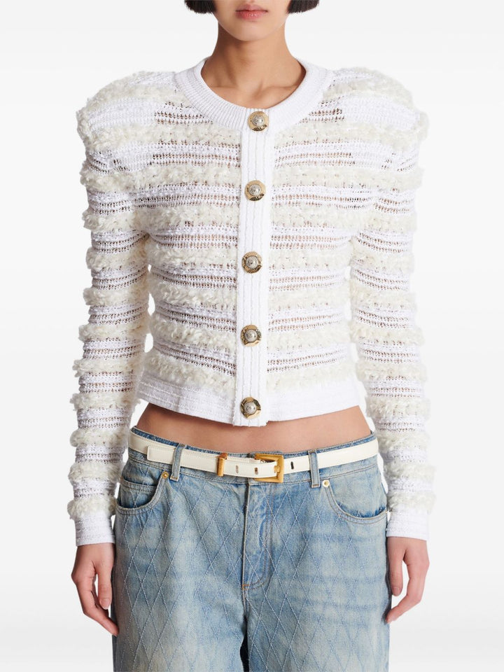 Balmain tweed cardigan