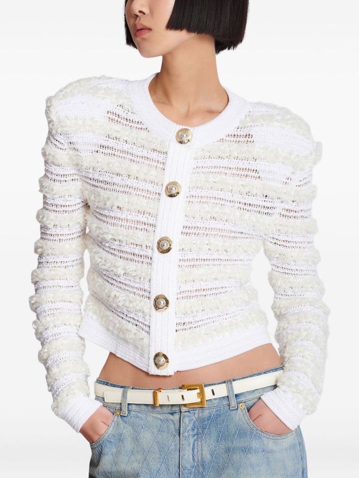 Balmain tweed cardigan