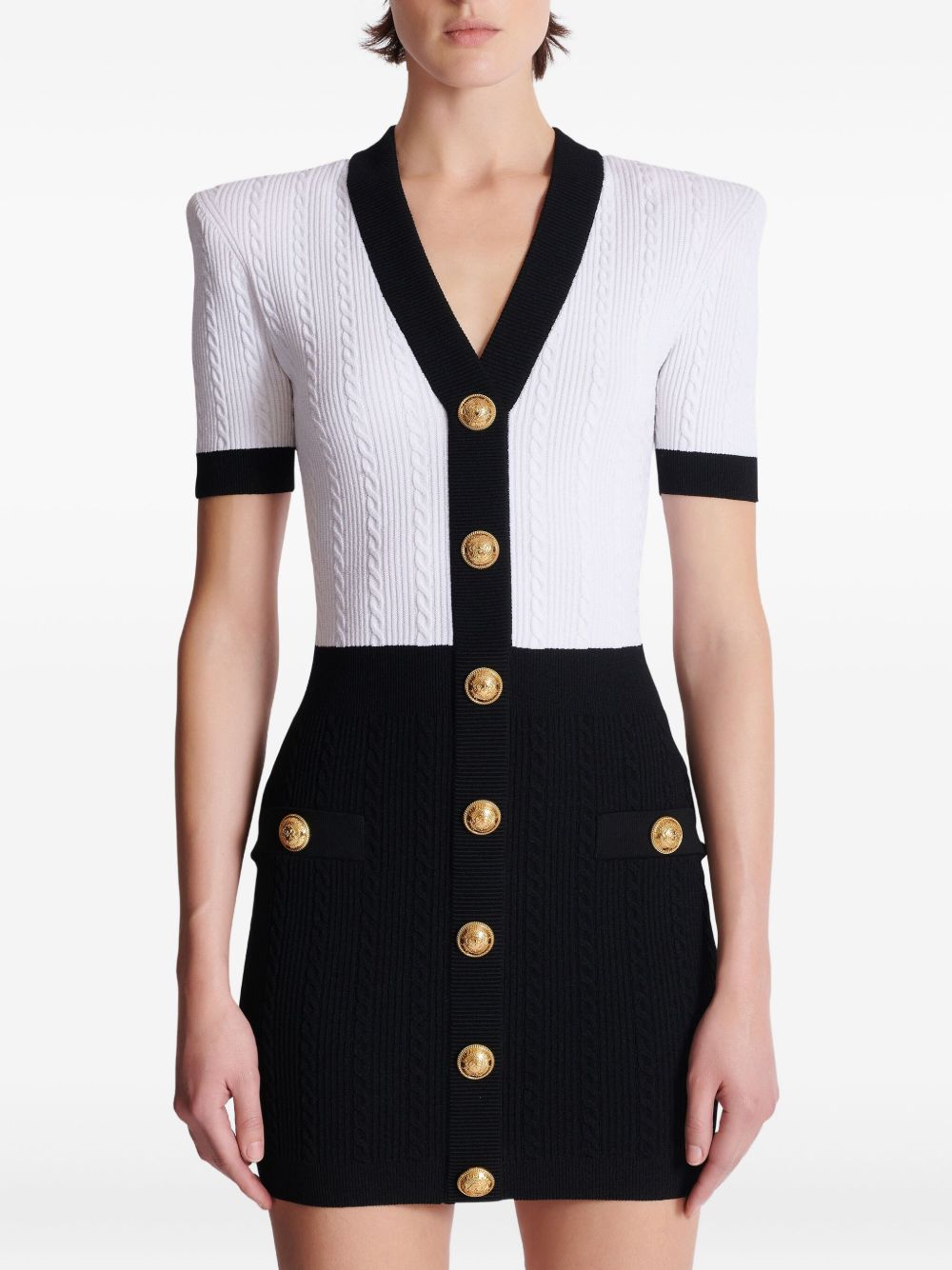 Balmain Knitted mini Dress