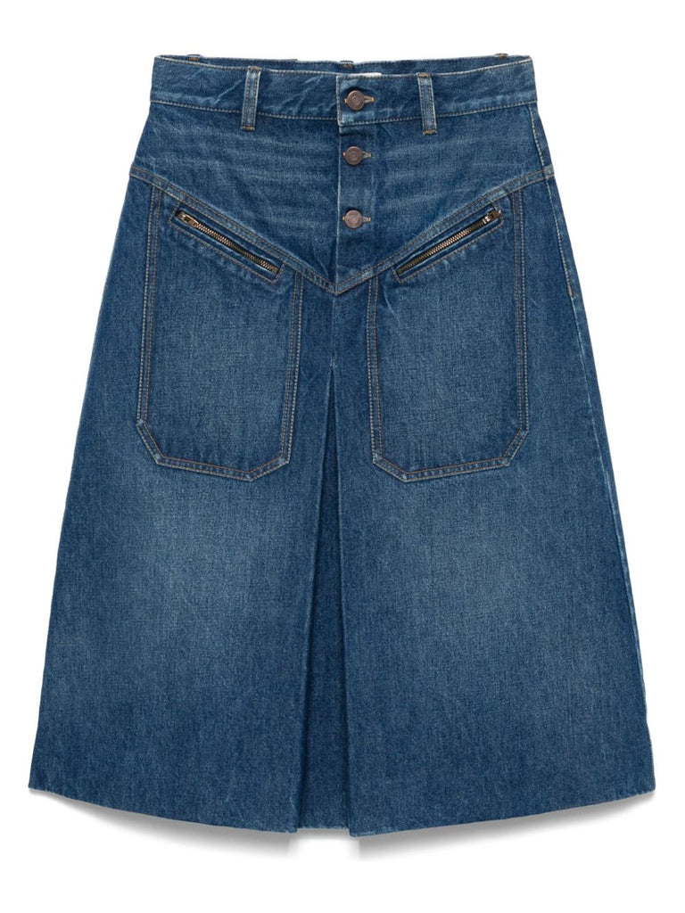 スカート Chloe FW25 Denim skirt (CH25ADJ01251 427) Chloè denim Skirt – Choosh