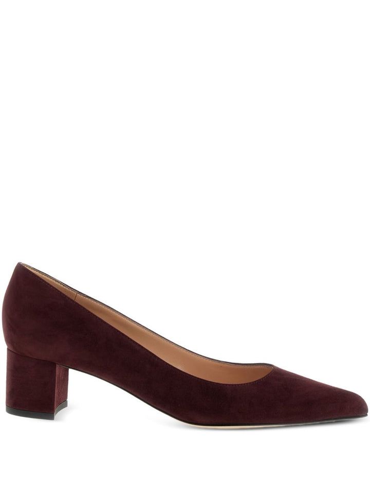 Gianvito Rossi Piper suede leather pumps