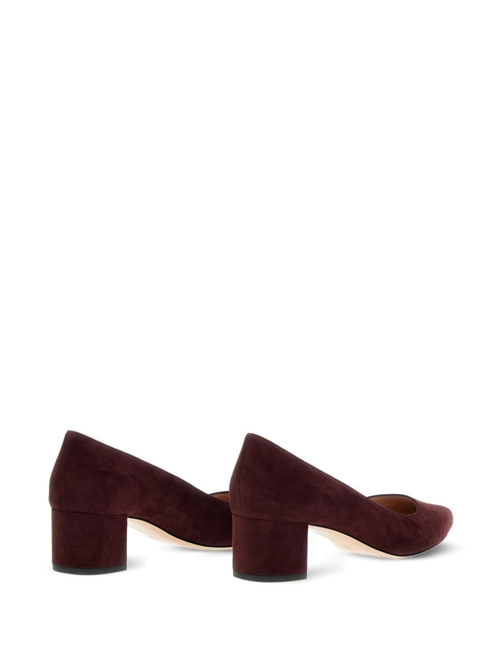 Gianvito Rossi Piper suede leather pumps