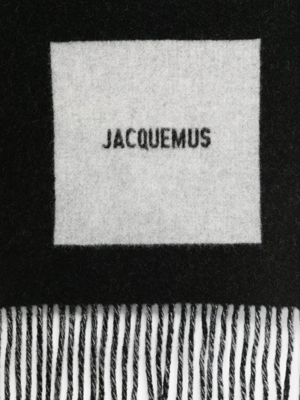 JACQUEMUS logo Scarf