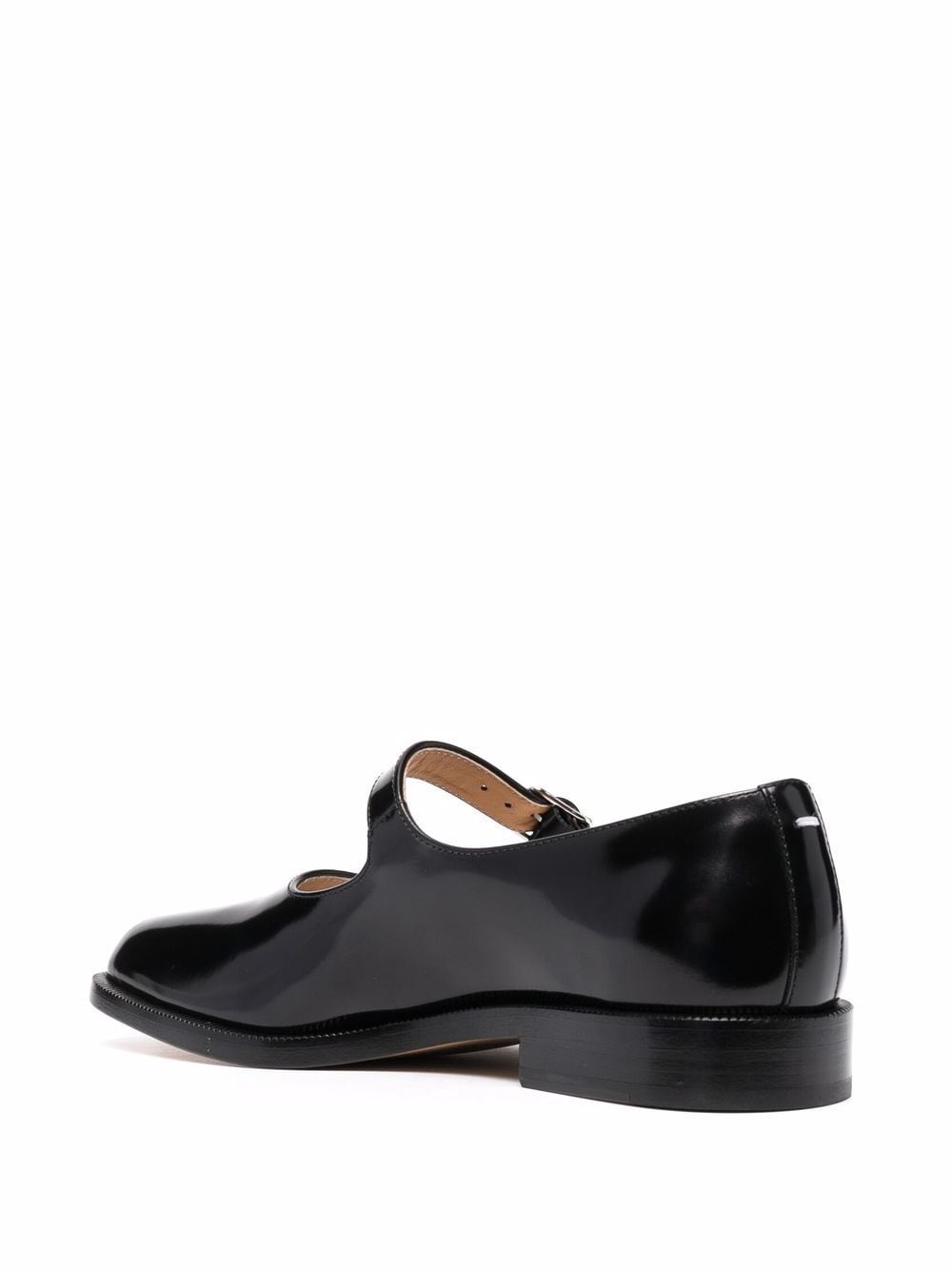 Maison Margiela Tabi leather mary jane ballets