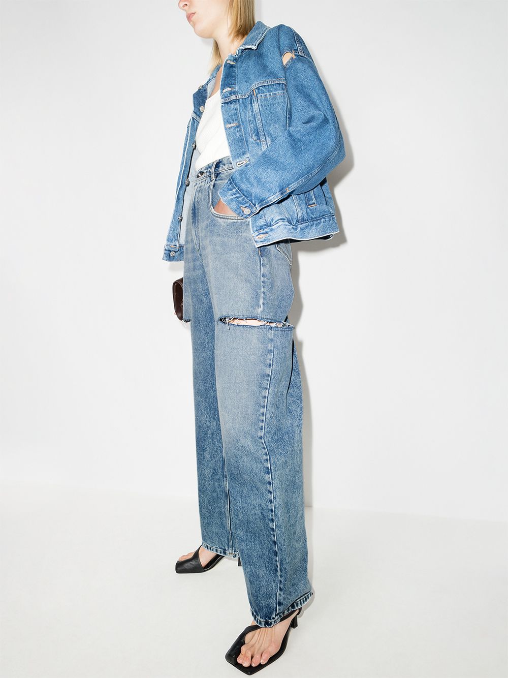 Maison Margiela cutout Jeans