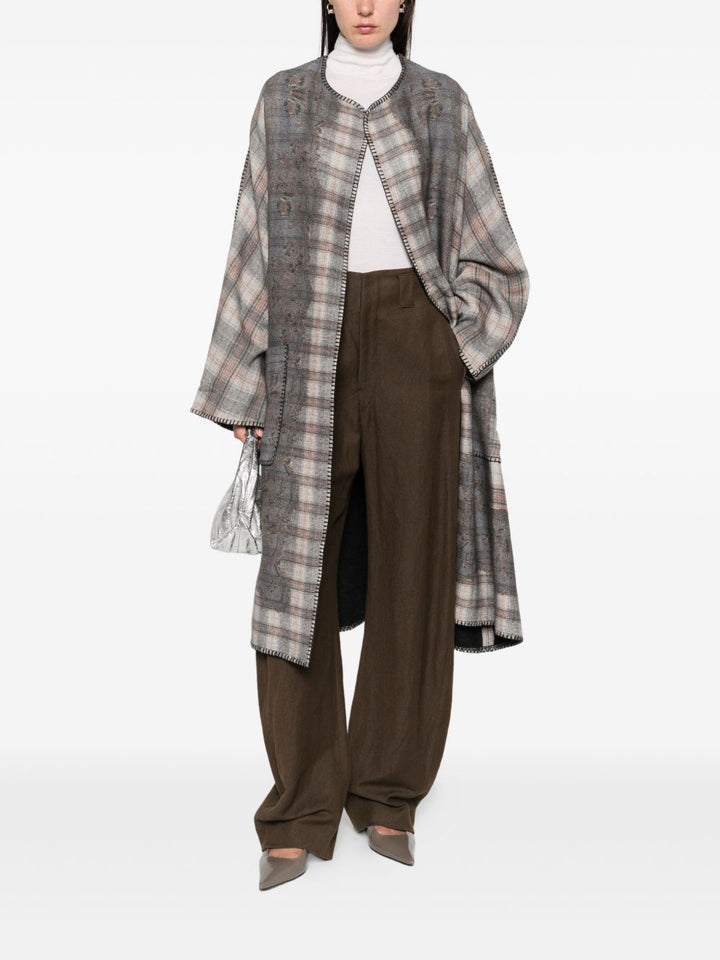 Pierre Louis Mascia wool kimono