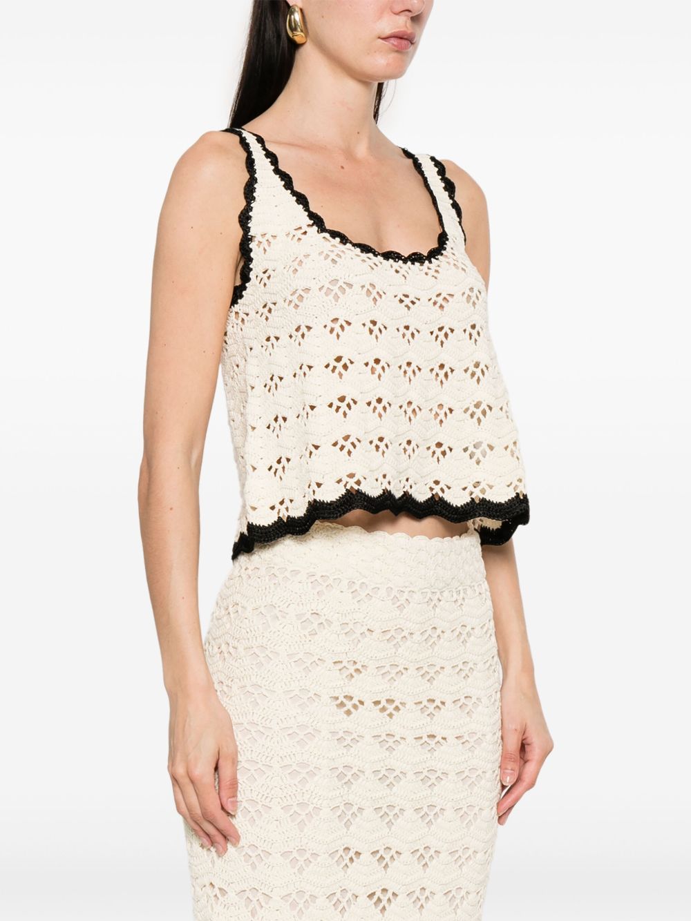 Zimmermann Rhiannon crochet tank top