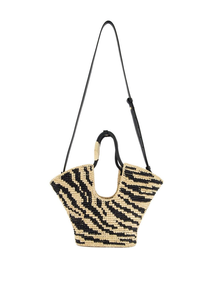 Zimmermann Goldentime Small Rafia Tote