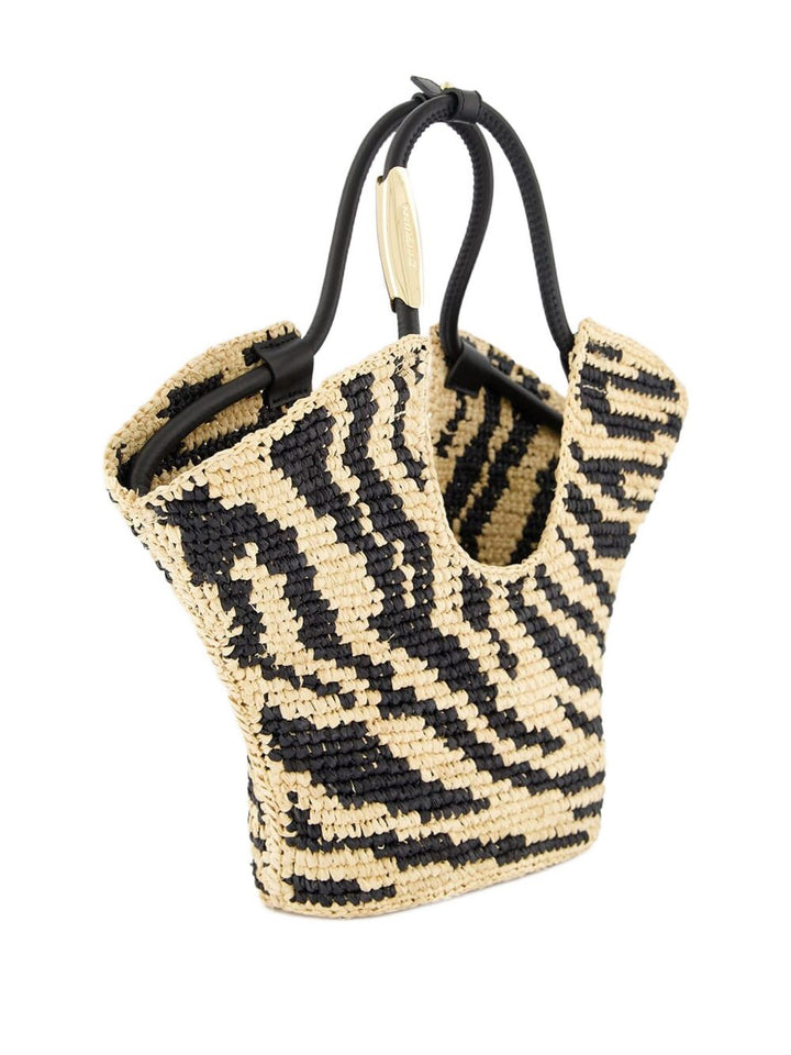 Zimmermann Goldentime Small Rafia Tote