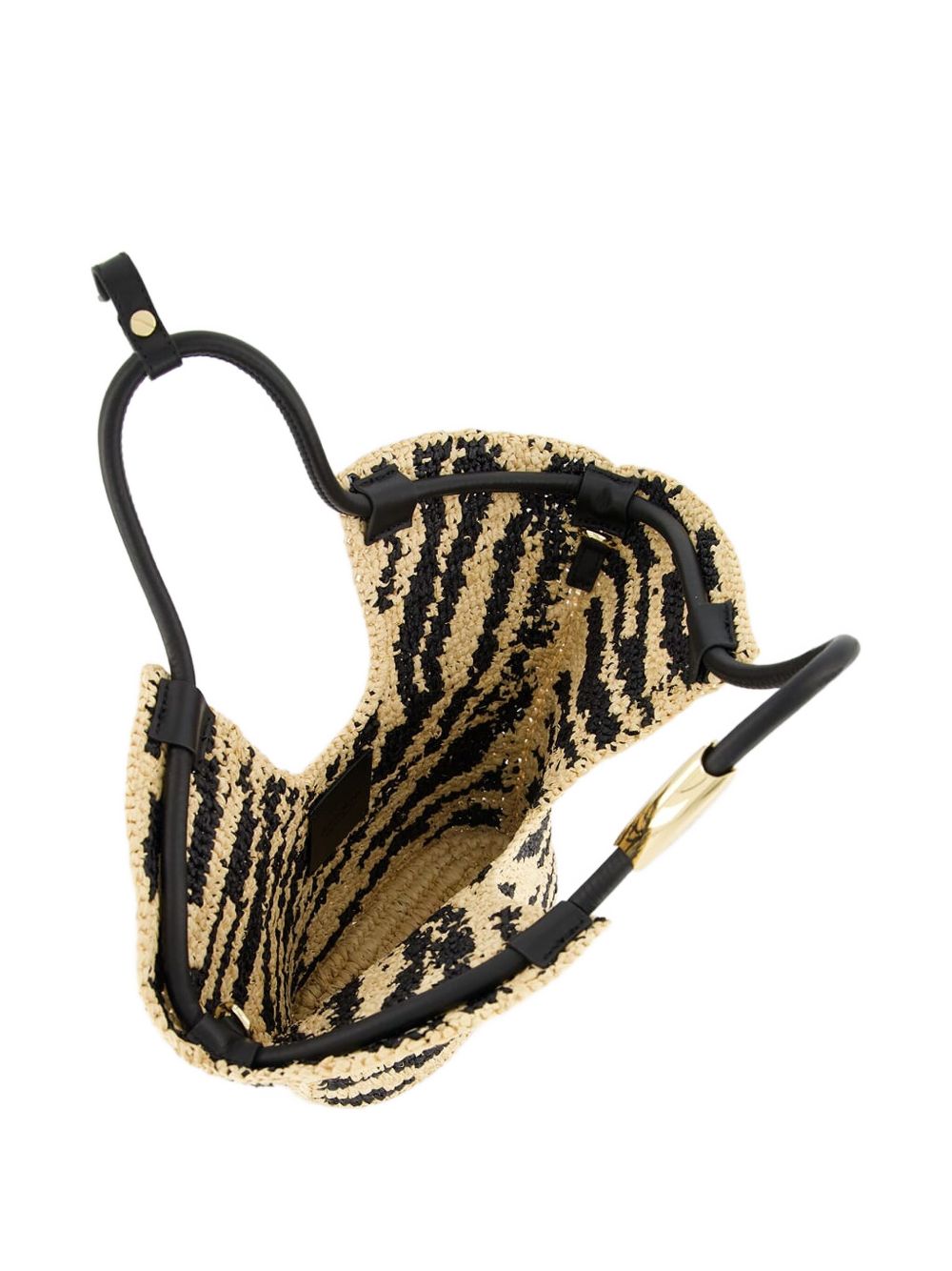 Zimmermann Goldentime Small Rafia Tote