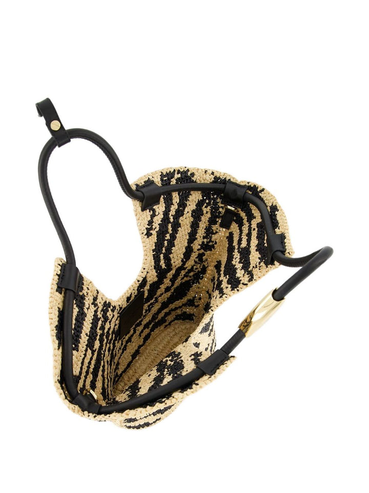 Zimmermann Goldentime Small Rafia Tote