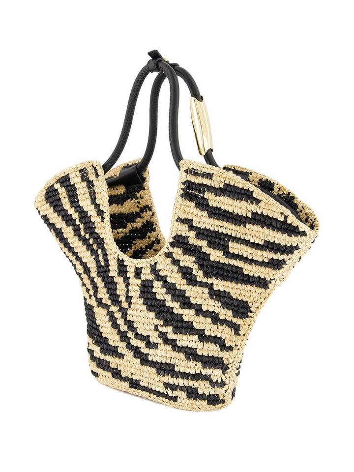 Zimmermann Goldentime Small Rafia Tote