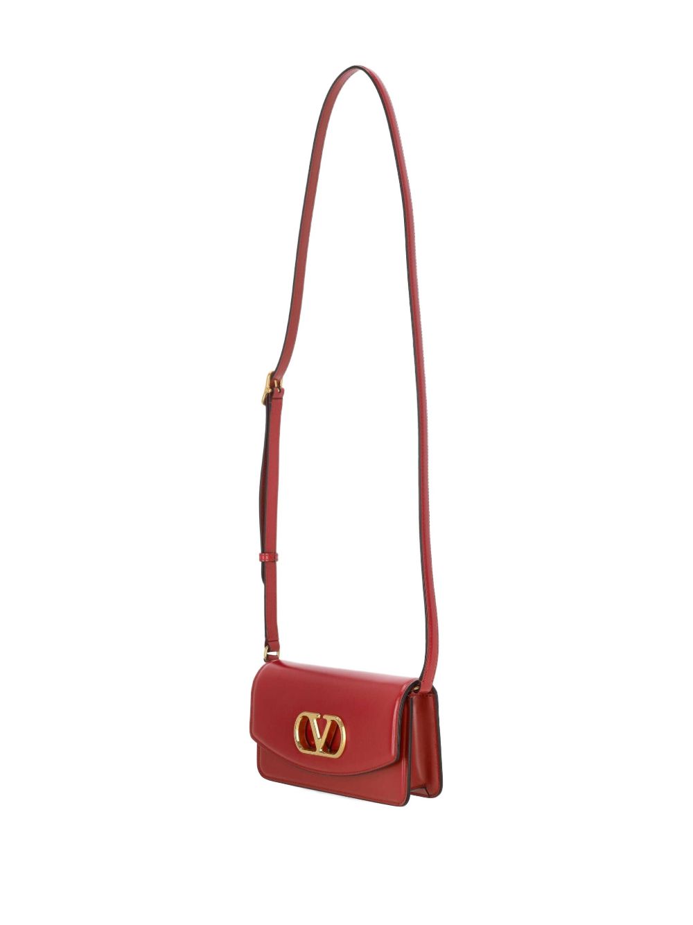 Valentino Garavani Vain small leather clutch