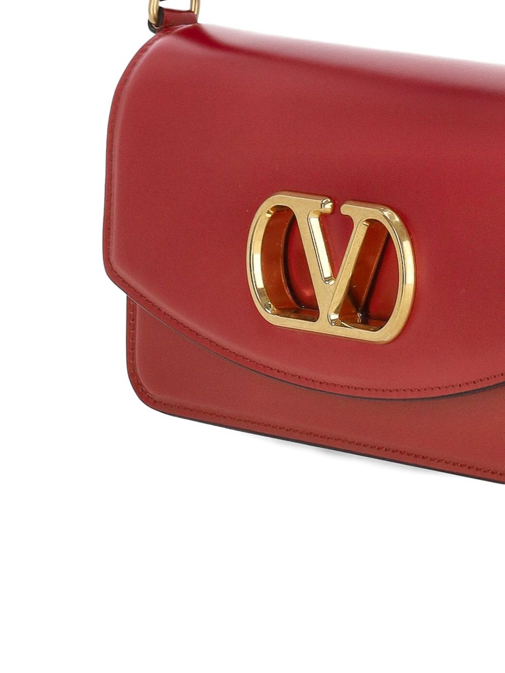 Valentino Garavani Vain small leather clutch
