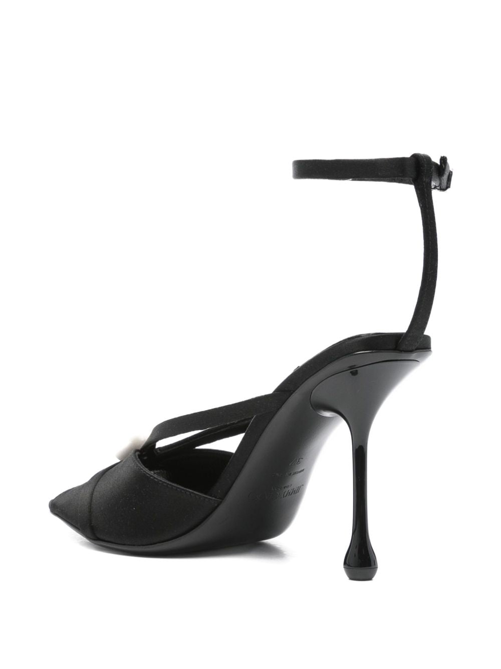 Jimmy Choo Siva 95 satin sandals