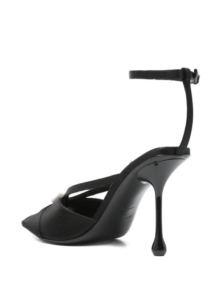Jimmy Choo Siva 95 satin sandals