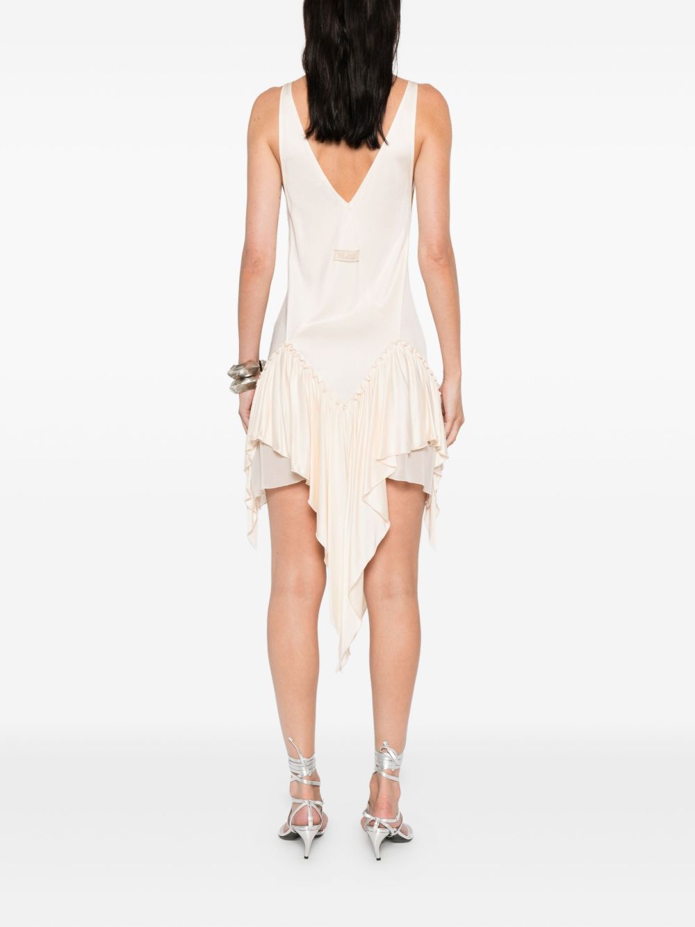 The Attico georgette mini Dress