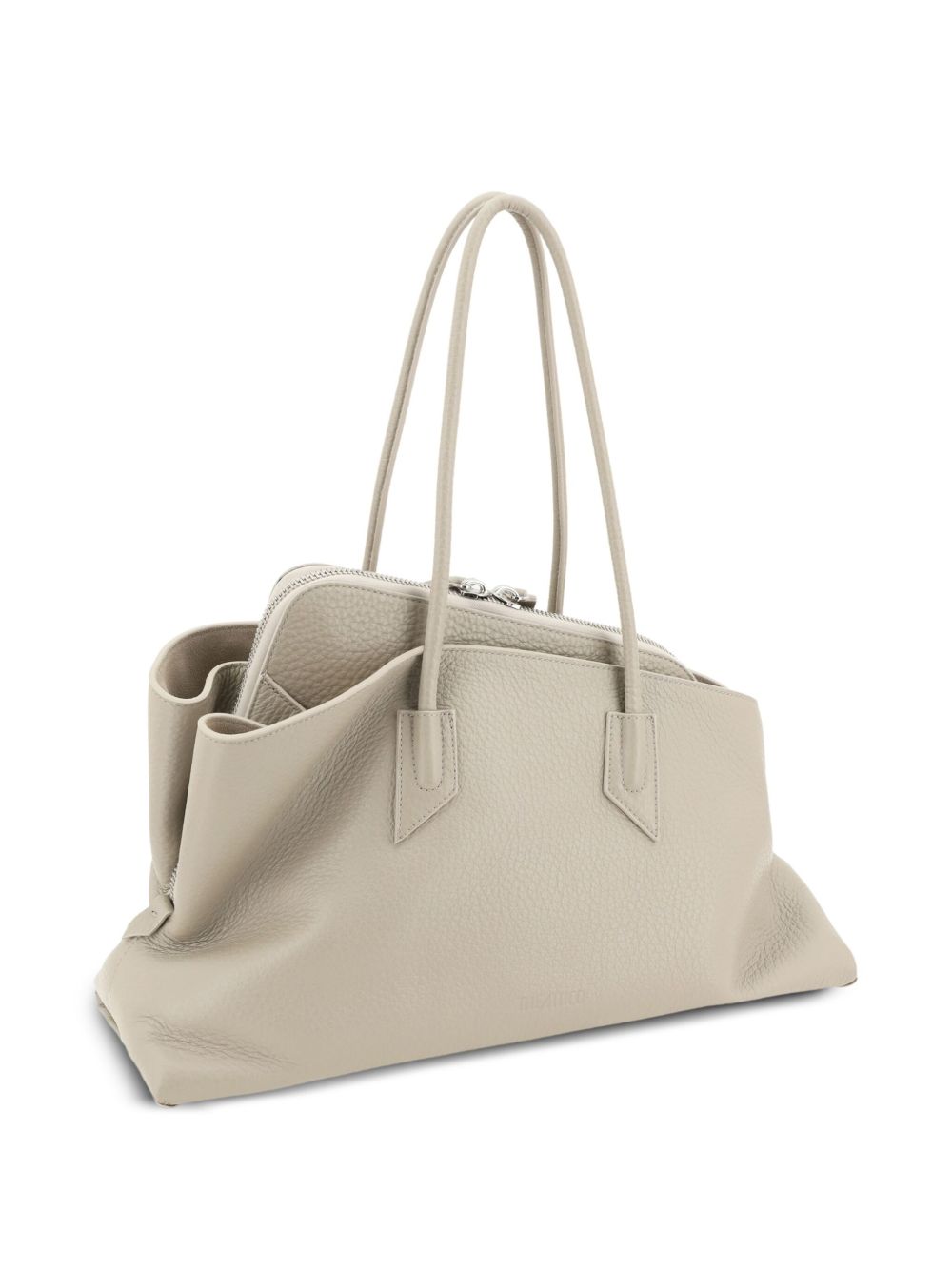 The Attico La Passeggiata medium leather shoulder bag