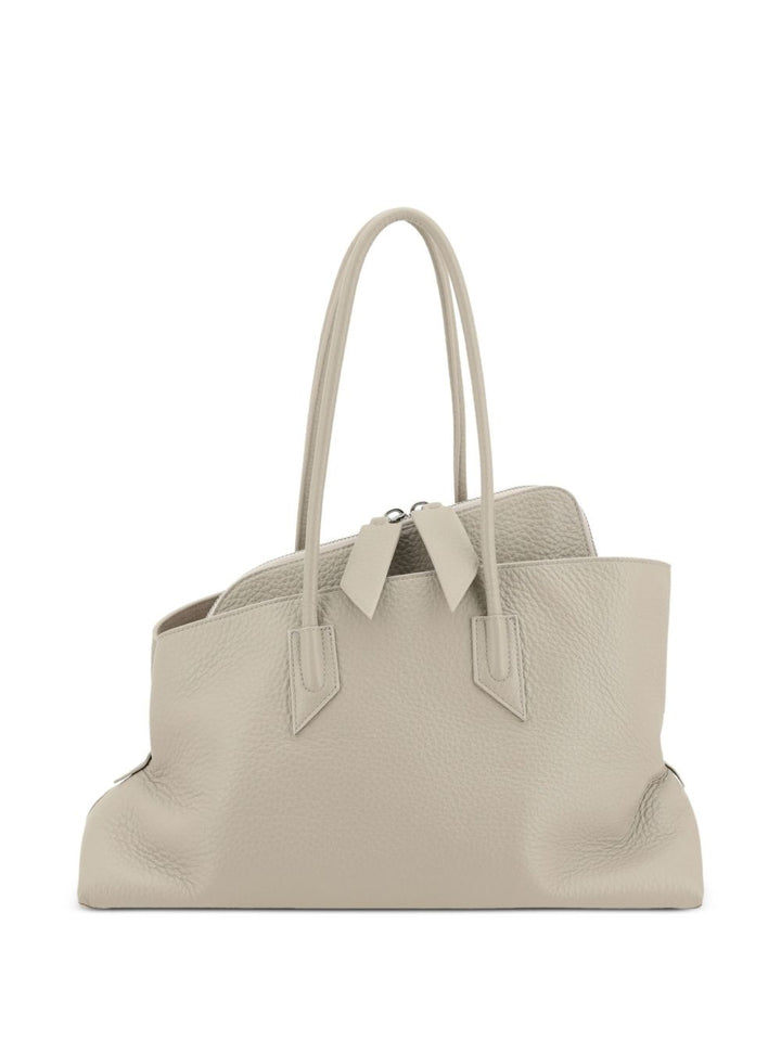 The Attico La Passeggiata medium leather shoulder bag
